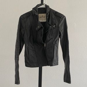 Hollister Leather Jacket